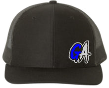 Load image into Gallery viewer, Genesis Athletix Richardson 112 Embroidered Snapback Trucker Cap