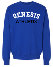Load image into Gallery viewer, Genesis Collegiate Hoodie or Crewneck Sweatshirt Adult & Youth