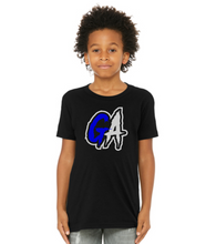 Load image into Gallery viewer, Youth Genesis Athletix GA Unisex Tee- Print or Glitter