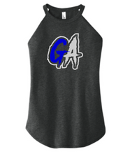 Load image into Gallery viewer, Genesis Athletix GA Adult Tri Blend Rocker Tank- Print or Glitter