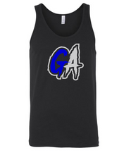 Load image into Gallery viewer, Youth Genesis Athletix GA Unisex Tank Top- Print or Glitter