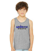 Load image into Gallery viewer, Youth Genesis Athletix Unisex Tank Top- Print or Glitter