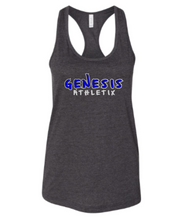Load image into Gallery viewer, Genesis Athletix Women's Racerback Tank Top- Print or Glitter