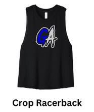Load image into Gallery viewer, Genesis Athletix Women's Racerback Cropped Tank - Printed