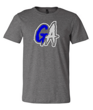 Load image into Gallery viewer, Youth Genesis Athletix GA Unisex Tee- Print or Glitter