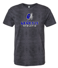 Load image into Gallery viewer, Genesis Athletix LAT Pattern Tee Adult & Youth Unisex Tee- Print or Glitter