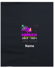 Load image into Gallery viewer, Genesis Athletix Gildan Sweatshirt Stadium Blanket with Name 50" x 60"