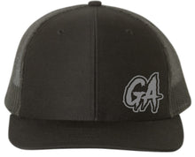 Load image into Gallery viewer, Genesis Athletix Richardson 112 Embroidered Snapback Trucker Cap