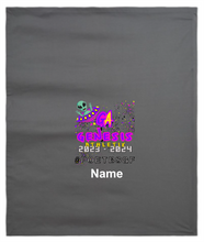 Load image into Gallery viewer, Genesis Athletix Gildan Sweatshirt Stadium Blanket with Name 50" x 60"