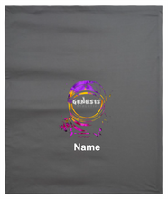Load image into Gallery viewer, Genesis Athletix Gildan Sweatshirt Stadium Blanket with Name 50" x 60"