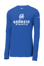 Load image into Gallery viewer, Genesis Athletix Nike Dri-FIT Cotton/Poly Long Sleeve Tee Adult Unisex