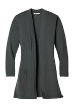 Load image into Gallery viewer, Rome City Embroidered Long Pocket Cardigan