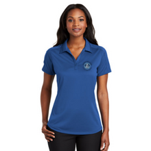 Load image into Gallery viewer, Ladies Cut Diamond Jacquard Polo - Embroidered