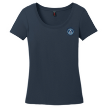 Load image into Gallery viewer, District Short Sleeve Scoop Tee -Embroidered