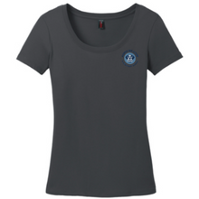 Load image into Gallery viewer, District Short Sleeve Scoop Tee -Embroidered