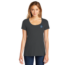 Load image into Gallery viewer, District Short Sleeve Scoop Tee -Embroidered