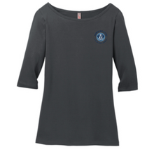 Load image into Gallery viewer, District 3/4 Sleeve Tee -Embroidered