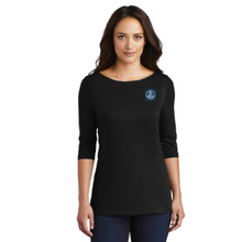 Load image into Gallery viewer, District 3/4 Sleeve Tee -Embroidered