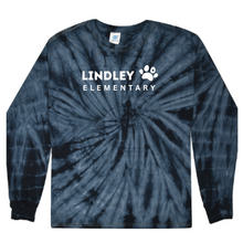 Load image into Gallery viewer, Lindley Spirit Navy Tie Dye T-Shirt-Long Sleeve- or Hoodie