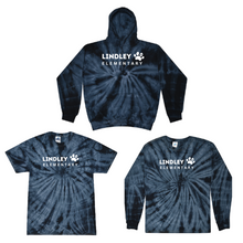 Load image into Gallery viewer, Lindley Spirit Navy Tie Dye T-Shirt-Long Sleeve- or Hoodie