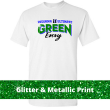 Load image into Gallery viewer, Indiana Ultimate Green Envy Shirt -Glitter & Metallic