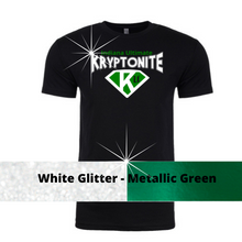 Load image into Gallery viewer, Indiana Ultimate Kryptonite Shirt -Glitter & Metallic Print
