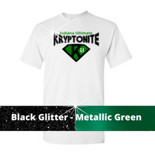 Load image into Gallery viewer, Indiana Ultimate Kryptonite Shirt -Glitter & Metallic Print
