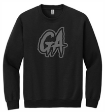 Load image into Gallery viewer, Bella+Canvas GA Blackout Hoodie or Crewneck Adult

