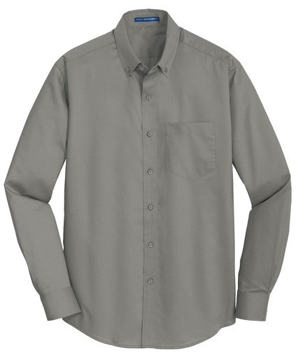 ACPAO- Port Authority® Long Sleeve SuperPro™ Twill Shirt
