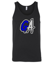 Load image into Gallery viewer, Youth Genesis Athletix GA Unisex Tank Top- Print or Glitter
