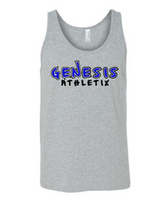 Load image into Gallery viewer, Genesis Athletix Adult Unisex Tank Top- Print or Glitter
