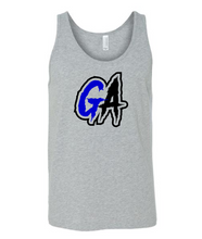 Load image into Gallery viewer, Youth Genesis Athletix GA Unisex Tank Top- Print or Glitter
