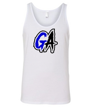 Load image into Gallery viewer, Genesis Athletix GA Adult Unisex Tank Top- Print or Glitter
