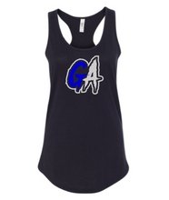 Load image into Gallery viewer, Genesis Athletix GA Women&#39;s Racerback Tank Top- Print or Glitter
