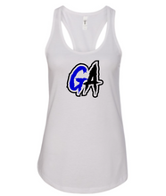 Load image into Gallery viewer, Genesis Athletix GA Women&#39;s Racerback Tank Top- Print or Glitter

