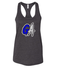 Load image into Gallery viewer, Genesis Athletix GA Women&#39;s Racerback Tank Top- Print or Glitter
