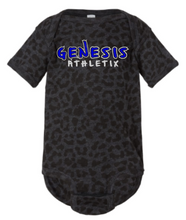 Load image into Gallery viewer, Genesis Athletix Infant Fine Jersey Bodysuit- Print or Glitter
