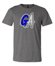 Load image into Gallery viewer, Genesis Athletix GA Adult Unisex Tee- Print or Glitter
