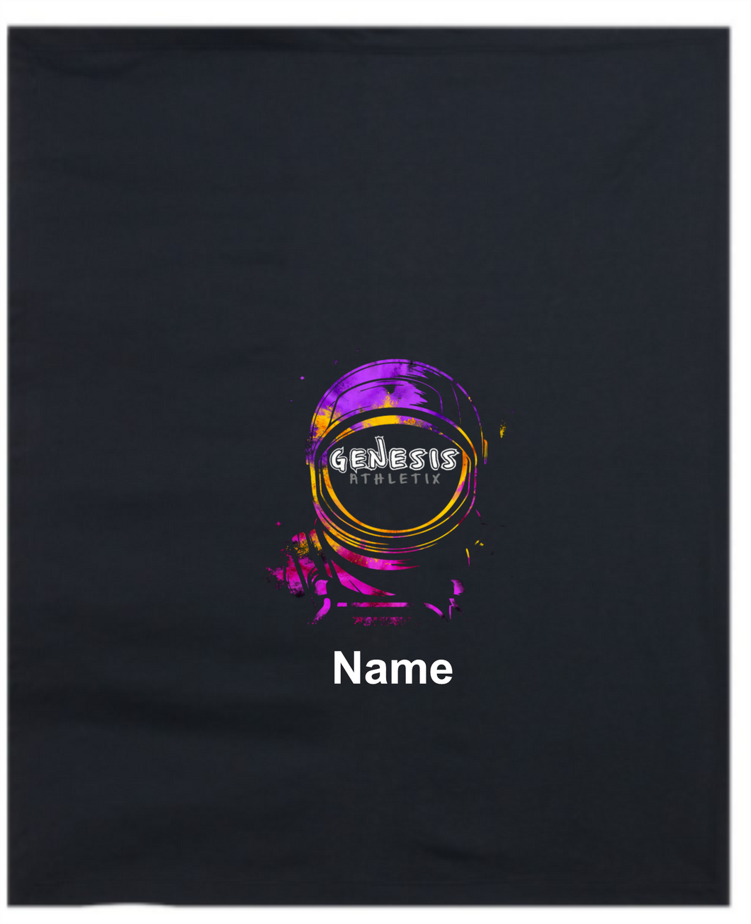 Genesis Athletix Gildan Sweatshirt Stadium Blanket with Name 50