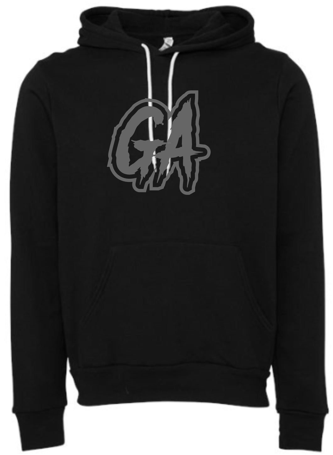 Bella+Canvas GA Blackout Hoodie or Crewneck Adult