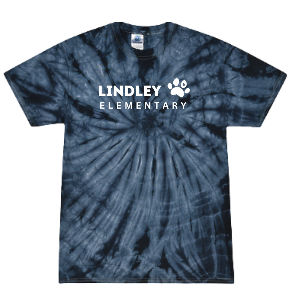 Lindley Spirit Navy Tie Dye T-Shirt-Long Sleeve- or Hoodie