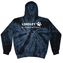 Load image into Gallery viewer, Lindley Spirit Navy Tie Dye T-Shirt-Long Sleeve- or Hoodie
