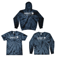Load image into Gallery viewer, Lindley Spirit Navy Tie Dye T-Shirt-Long Sleeve- or Hoodie

