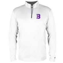 Load image into Gallery viewer, Embroidered &quot;B&quot; Lightweight Performance 1/4 Zip
