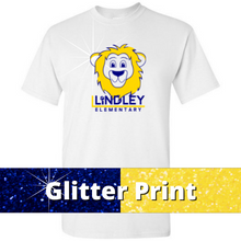 Load image into Gallery viewer, Glitter Print Lindley Lions T-Shirt &amp; Long Sleeve - Casual Envy Apparel 
