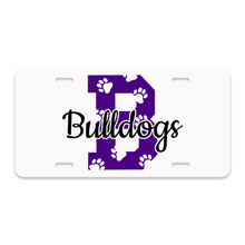 Load image into Gallery viewer, Bulldogs License Plate

