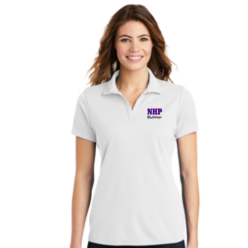 Ladies NHP Embroidered Polo-Shirt