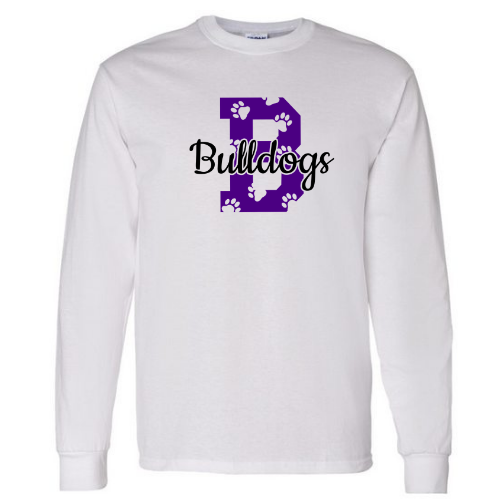 Glitter - New Haven Bulldogs Long Sleeve Shirt